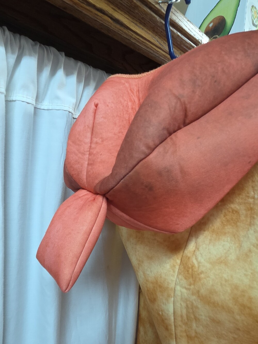 Hot Dog Costume with Yellow Mustard Detail - Picture 3 of 5